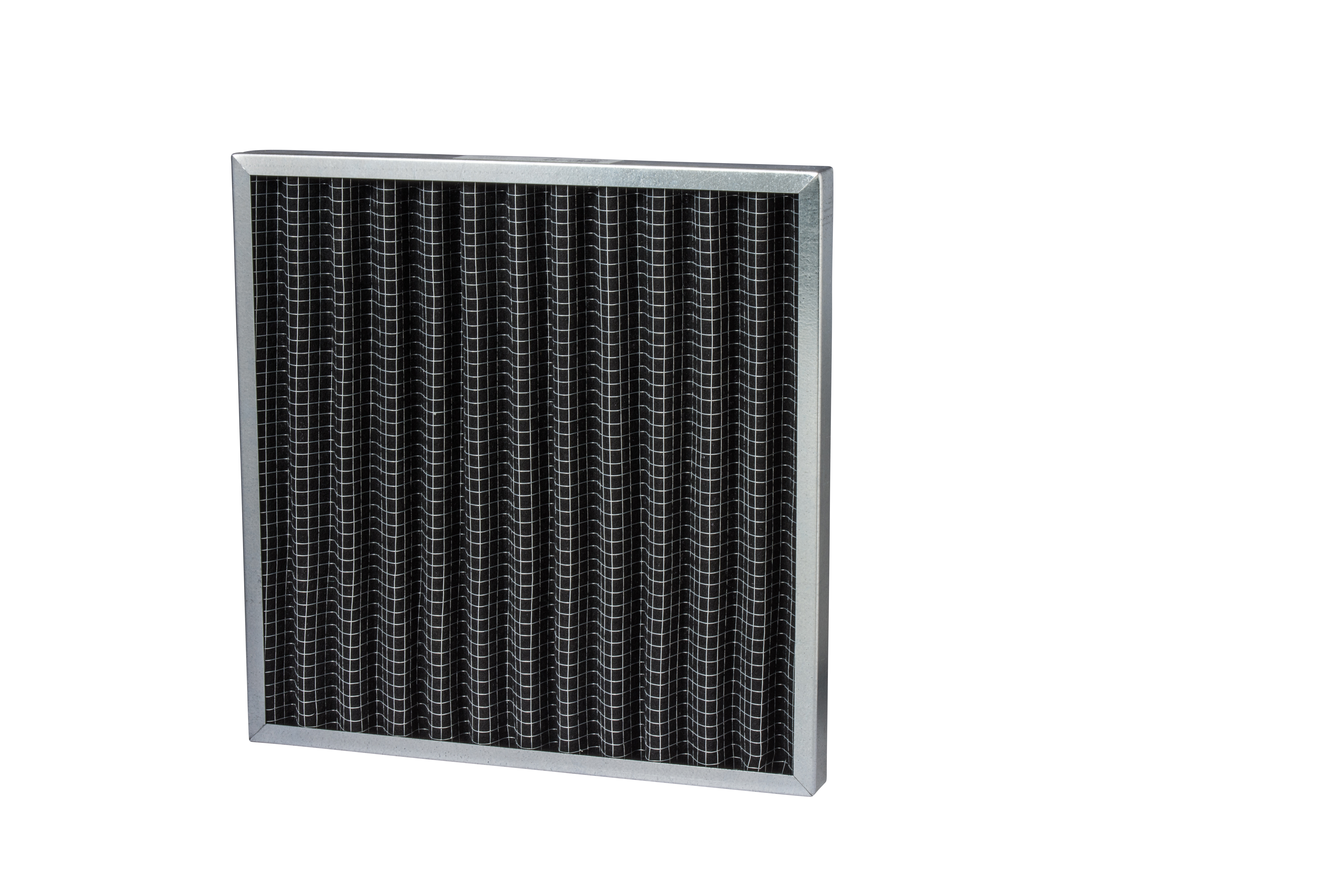 Disposable VForm Metal Frame Carbon Filter 1 - FAN2CA Series