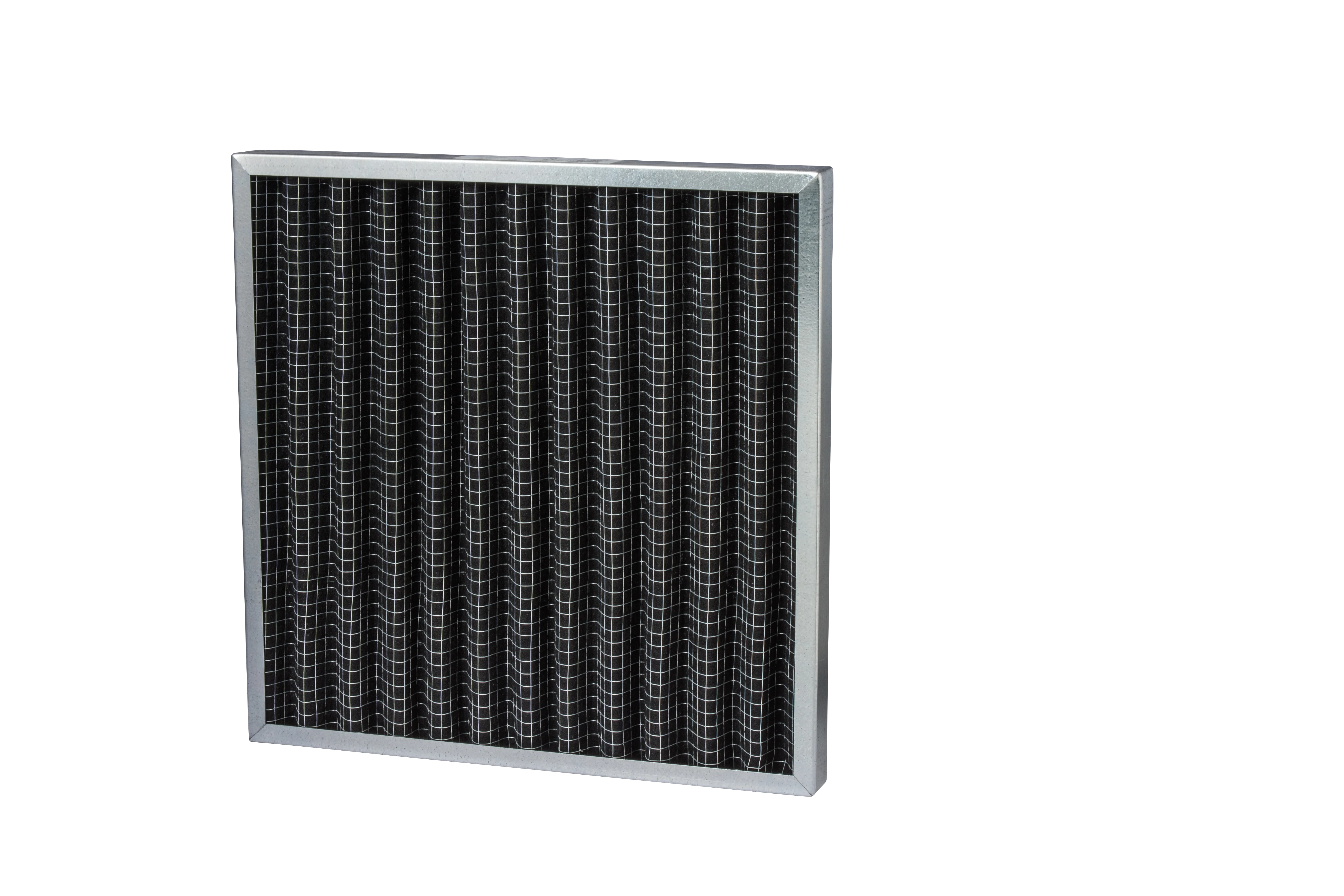 Disposable VForm Metal Frame Carbon Filter 1 - FAN2CA Series